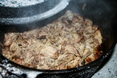 Das Abendessen noch im Dutch Oven
